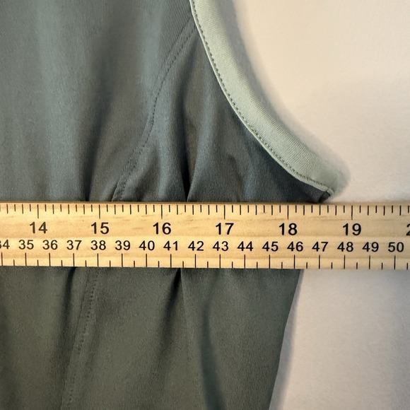 Lady Hagen‎ Dress Womens Medium Green Sleeveless Golf Activewear Zip Collar New - Picture 7 of 10